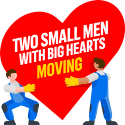 Two Small Men with Big Hearts logo